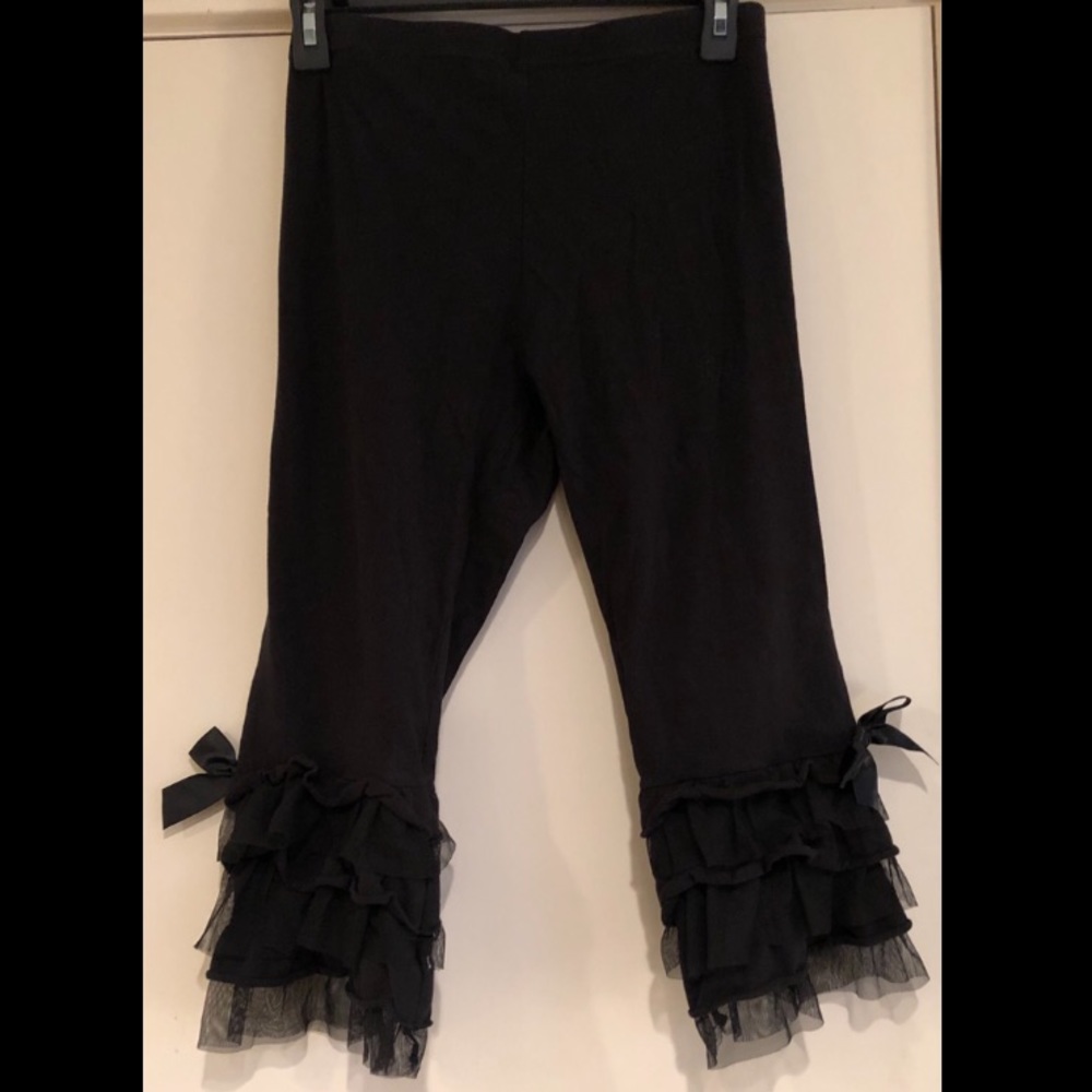 Frilled leggings